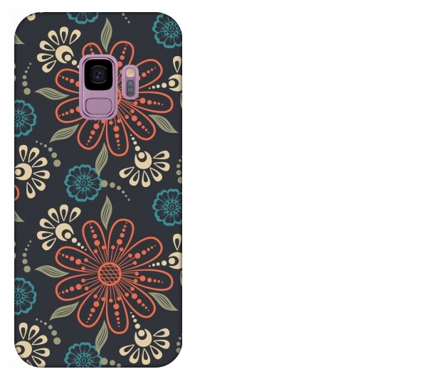 

Etui pokrowiec Samsung Galaxy S9 Floral kwiaty