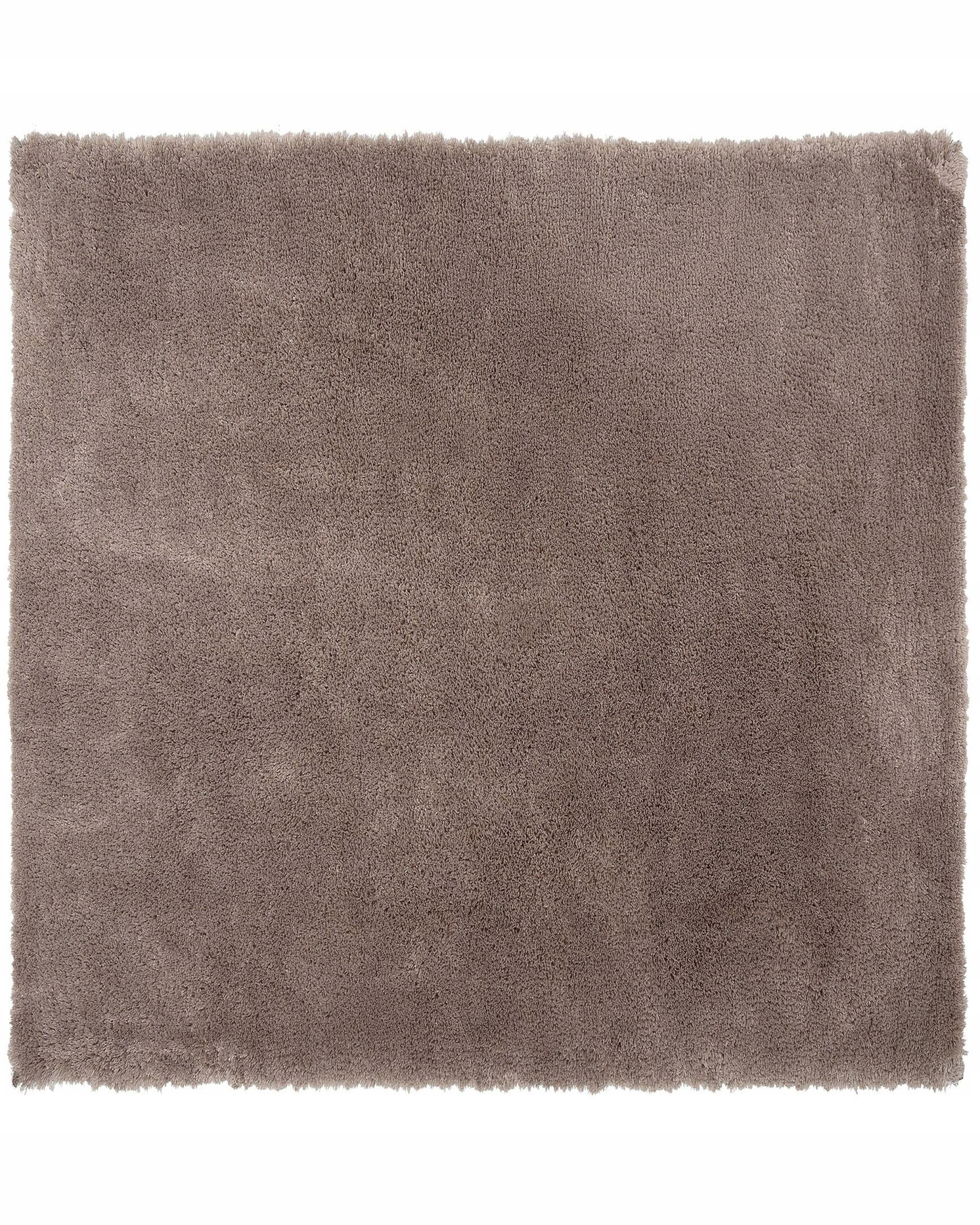 Dywan shaggy gruby 200x200 cm brązowy