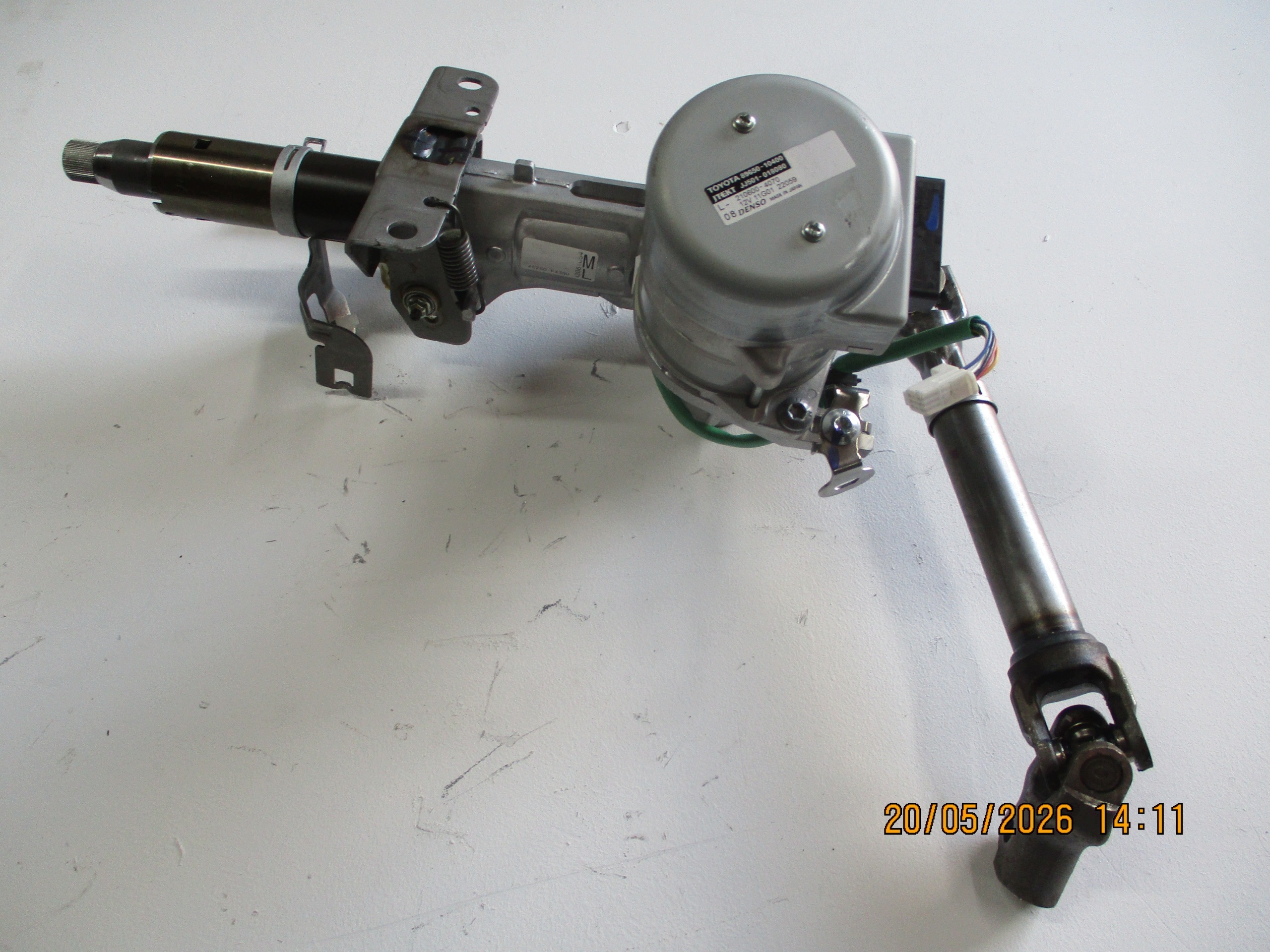 steering wheel rod TOYOTA CHR II 89650-10400