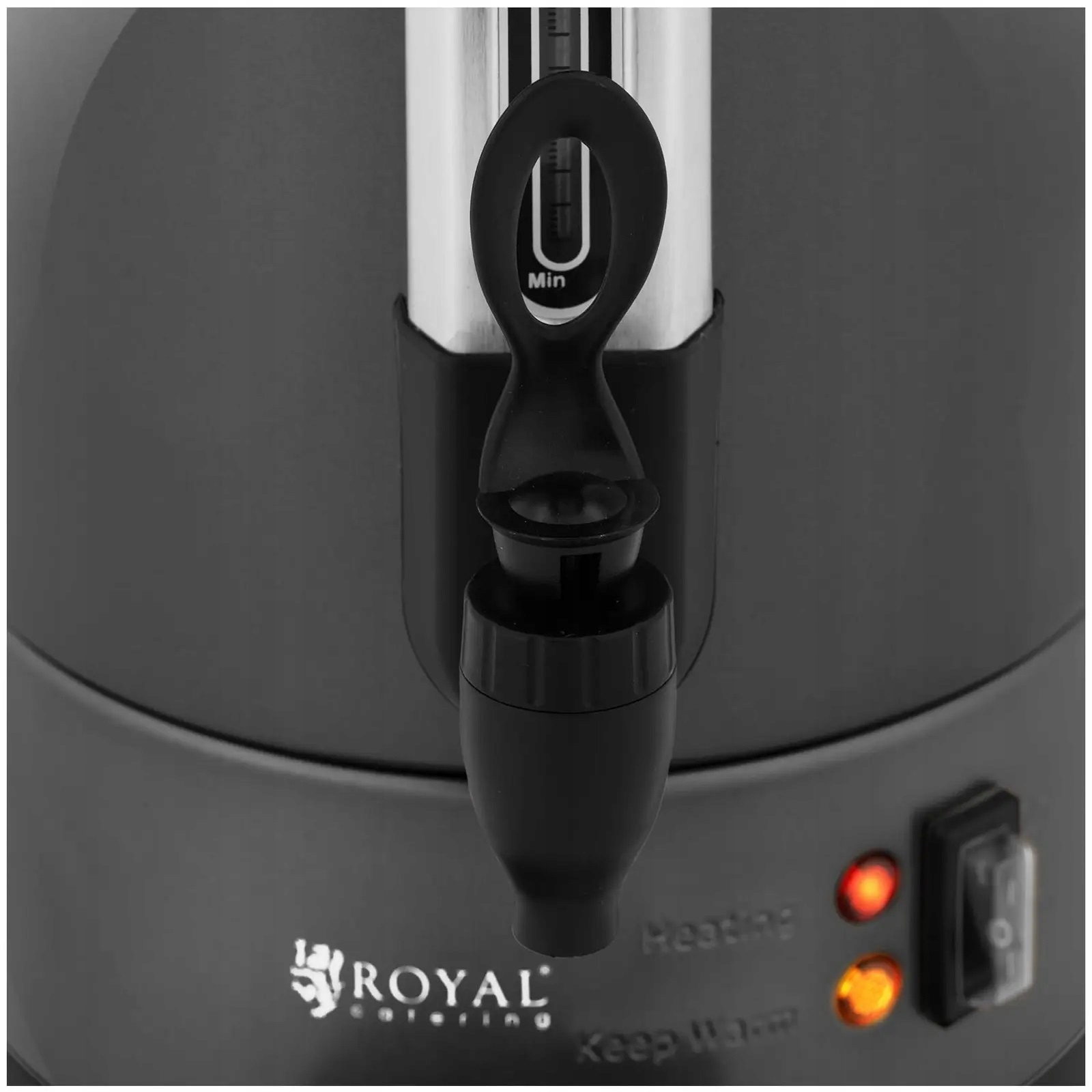 Zaparzacz do kawy 6 l czarny 950 W ROYAL CATERING RC-WBDWTC6G 10012459