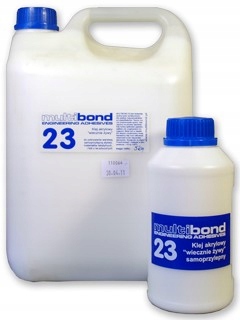 Klej dyspersyjny do pianek, PVC wygłuszeń MB23 5L