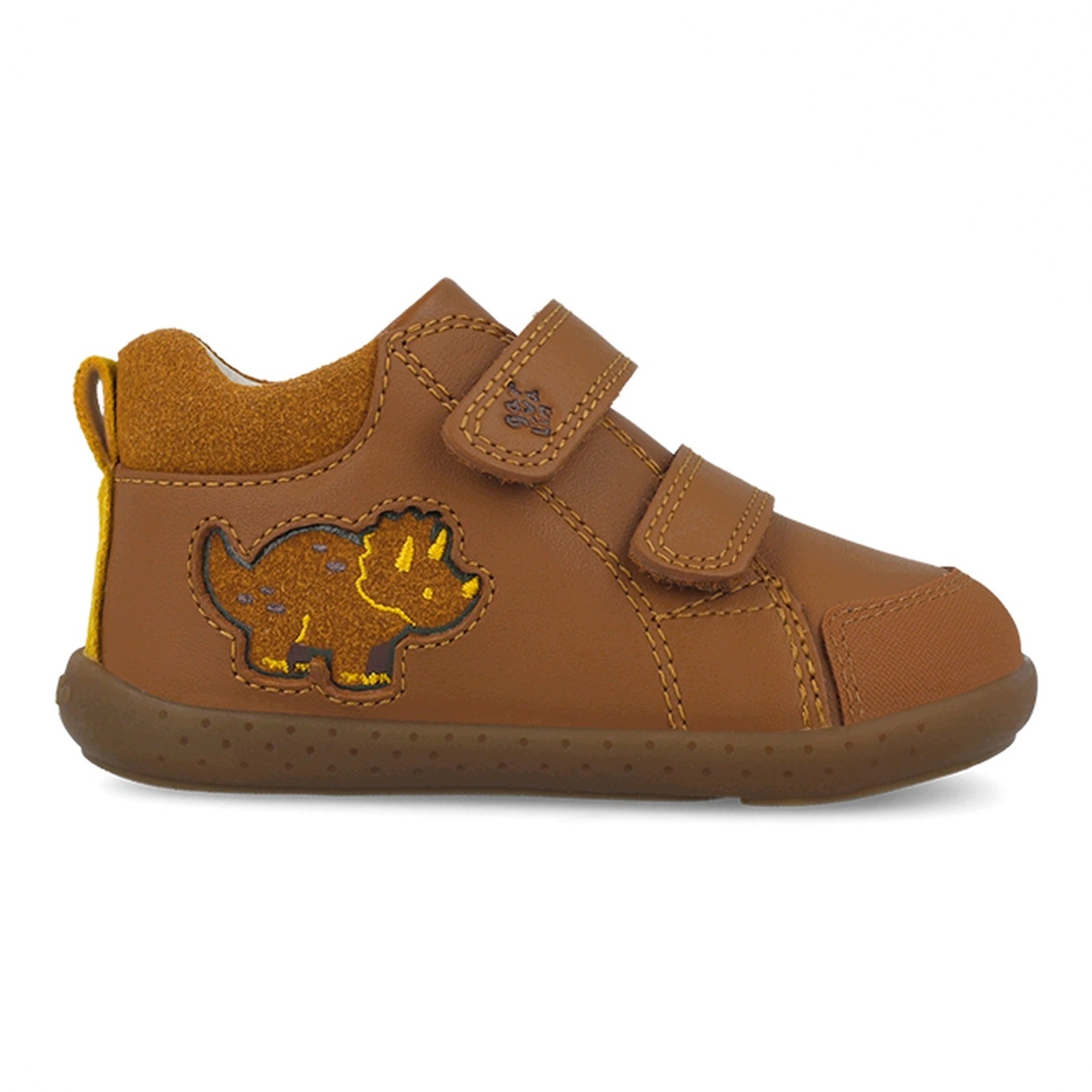 Buty barefoot chłopięce Garvalin Arena dinozaur skórzane przejściowe 22