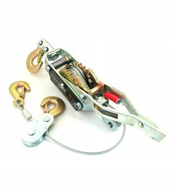 Lanový naviják 4T 3háky, profesionální, 6.0 kg, délka lana 2 metry WYC4