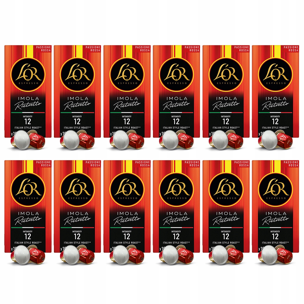 Kapsułki do Nespresso(r)* L'or Rosa, Ristretto 10+2 [120 kaw]