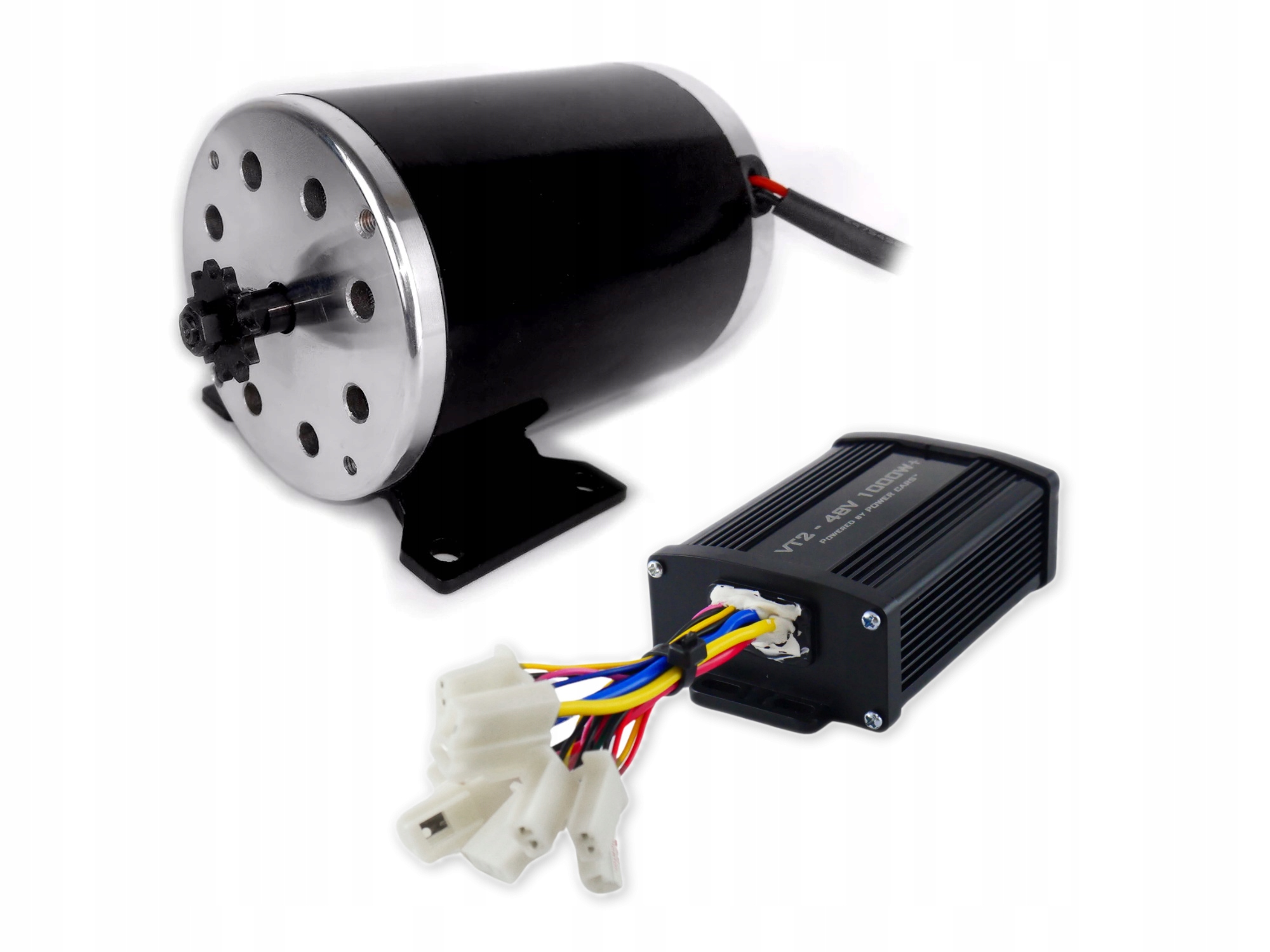 Sada pohonu Motor ovladač DC 48V 1000W pro skútr čtyřkolky a motokáry