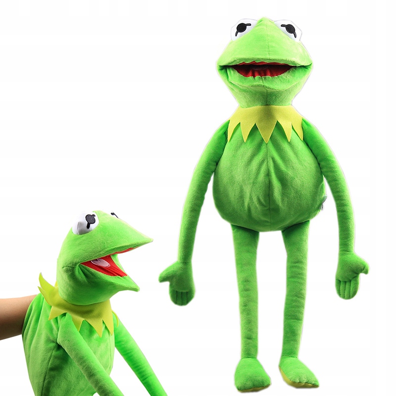 

Kermit Pluszowa Żaba Pluszak Maskotka Pacynka 60cm