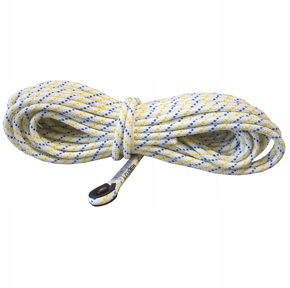 Lina Statyczna IRUDEK Sekuralt 40m + Karabińczyk - Asekuracja BHP Marka Irudek