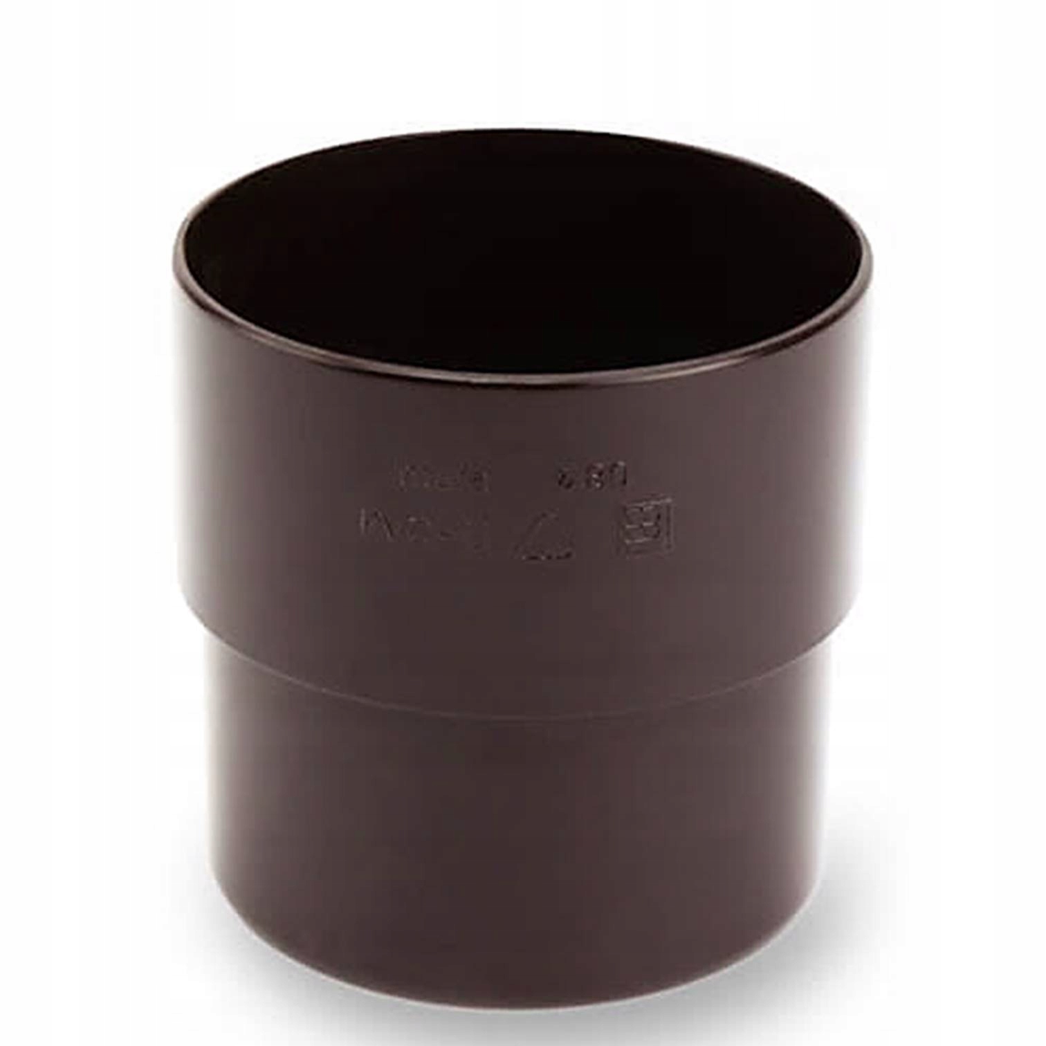 Galeco PVC Brąz Ciemny 50mm mufa
