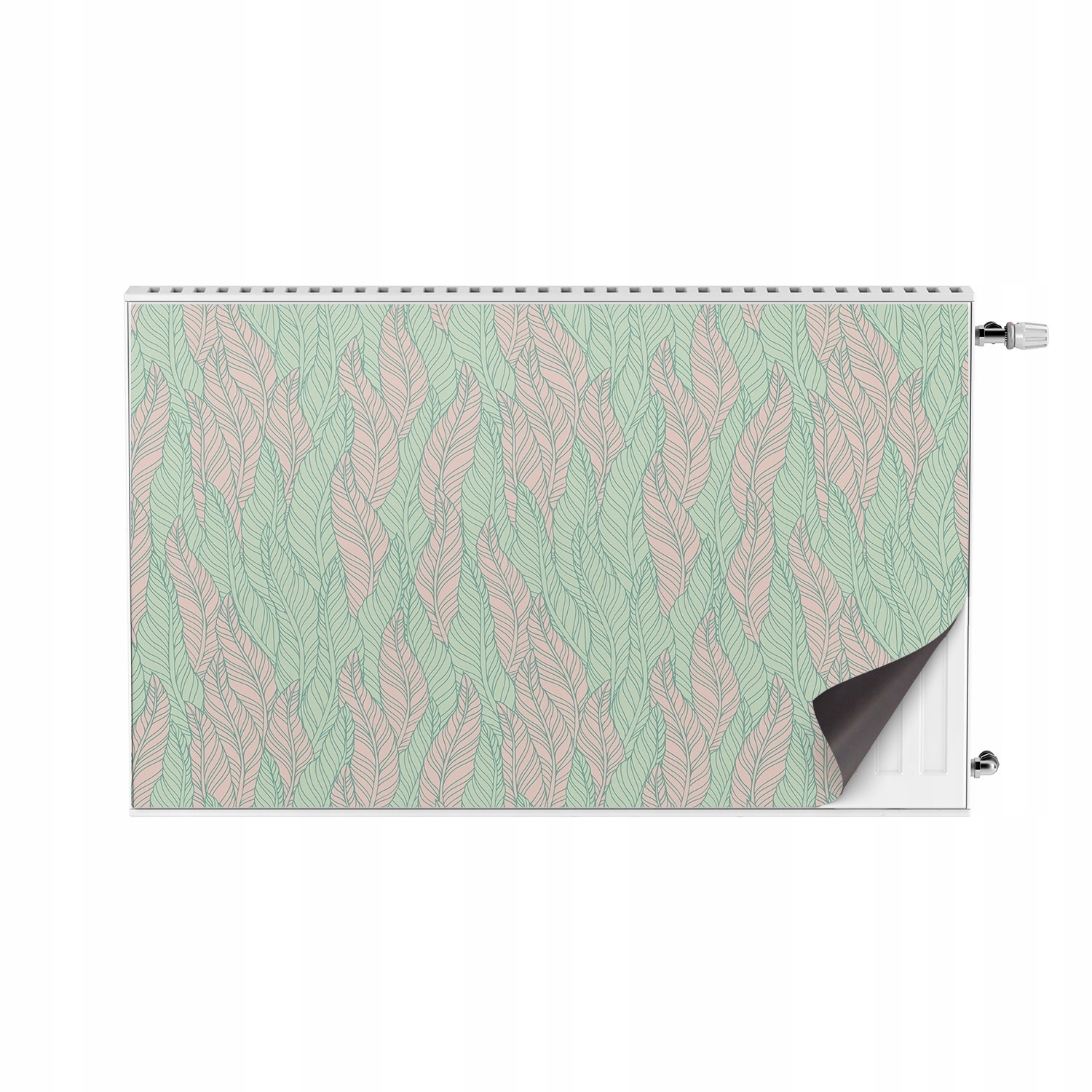 Dekorativní krytka magnet na radiátor Listové pero