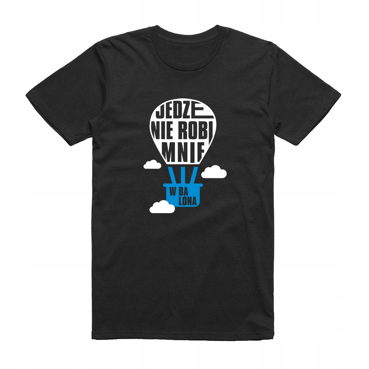 

XXL - Koszulka T-shirt Jedzenie Robi Mnie W Balona