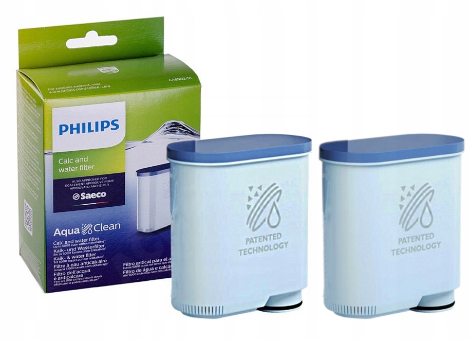 

Ekspres Kawy Saeco Filtry Wody Aqua Clean Oryg 2x