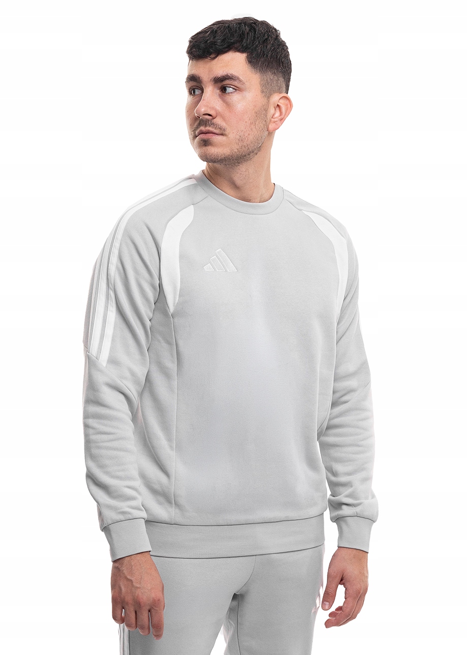 Pánská Mikina adidas Sportovní tepláková bavlněná Crew Tréninková mikina vel S