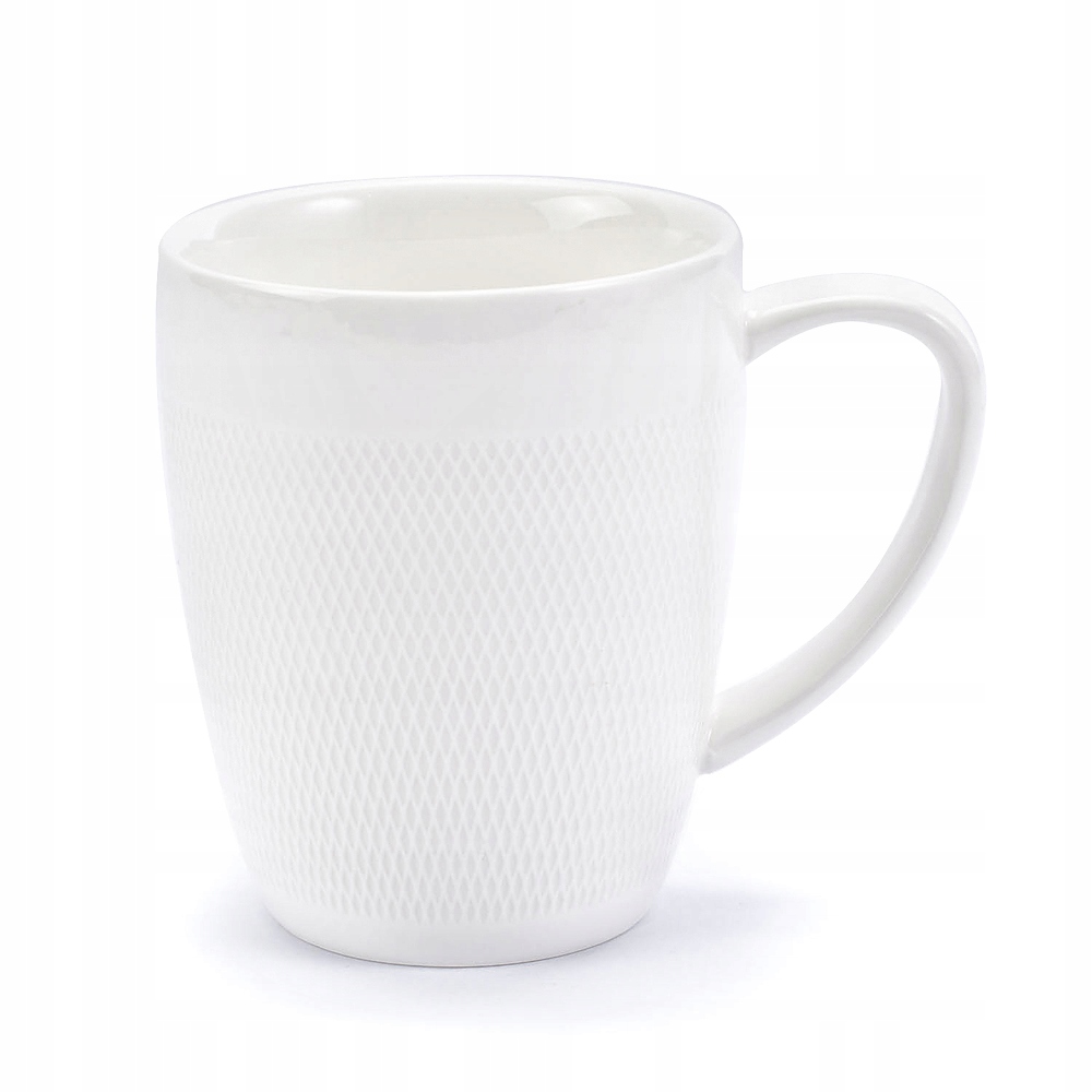 

Kubek Porcelanowy Cortina Biały 330 ml