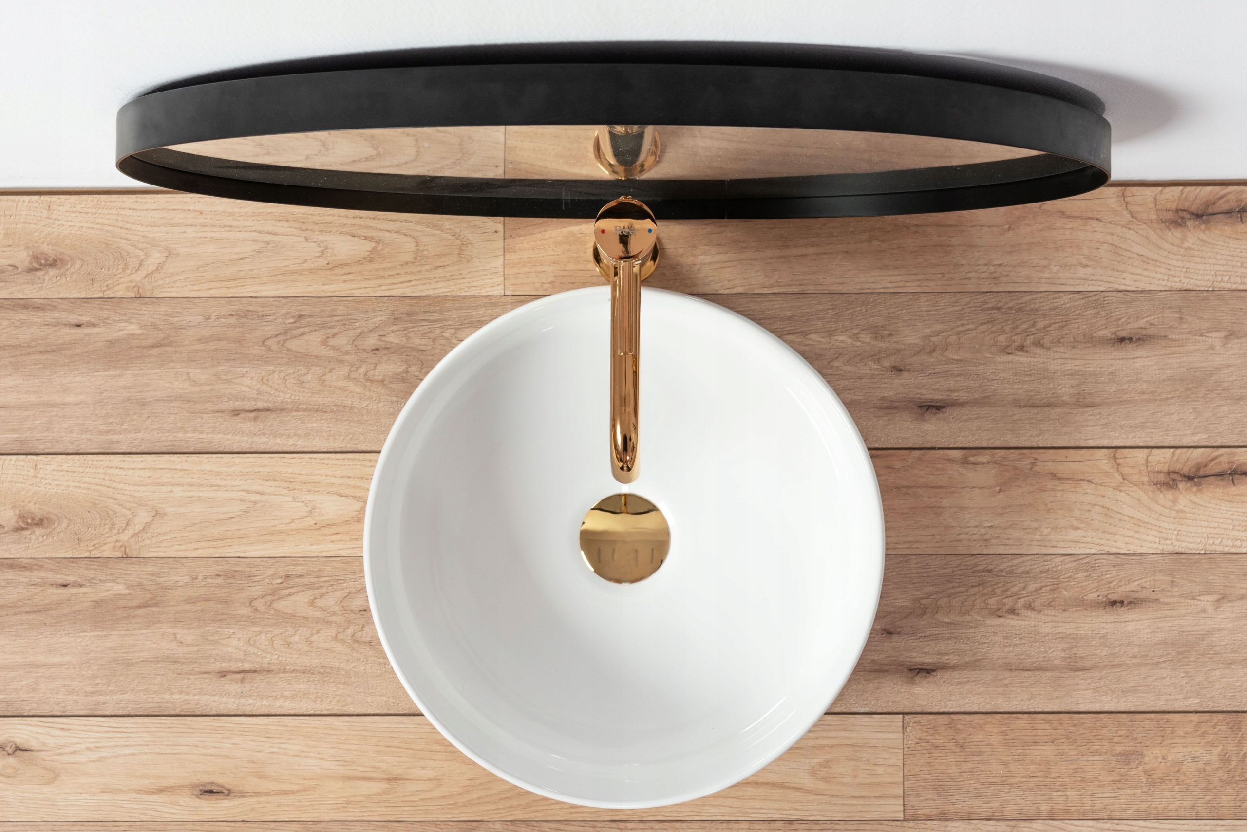 Umywalka Ceramiczna Nablatowa SAMI Biała White Rea Marka Rea