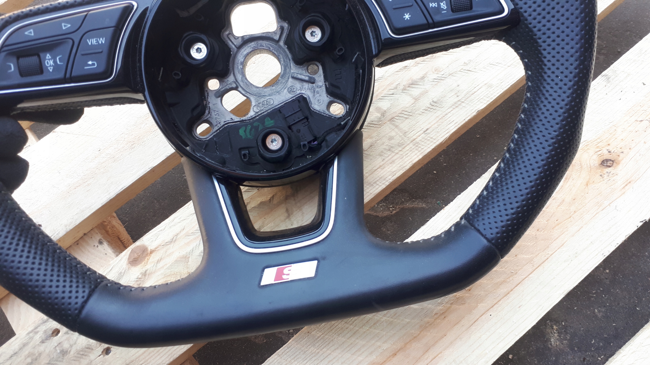 A4 B9 8W lenkrad Leder SLINE SCIETA A5 8W