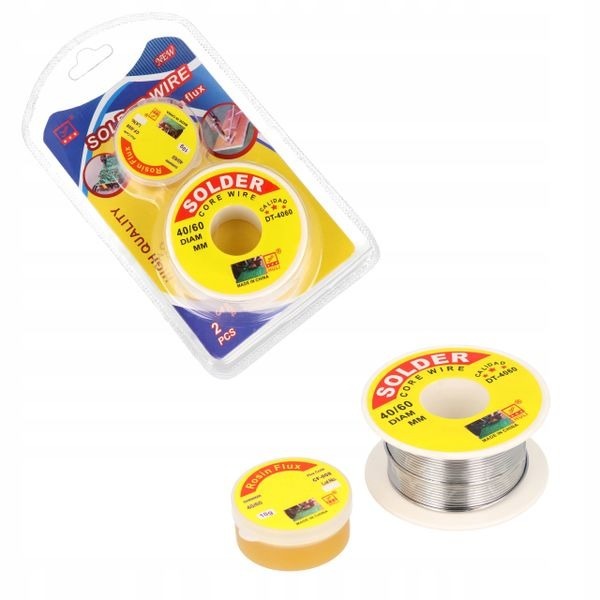 CYNA + KALAFONIA 10 G SPOIWO DRUT DO LUTOWANIA