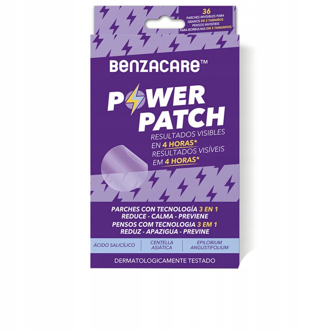 Vločky na obličej Benzacare Power Patch