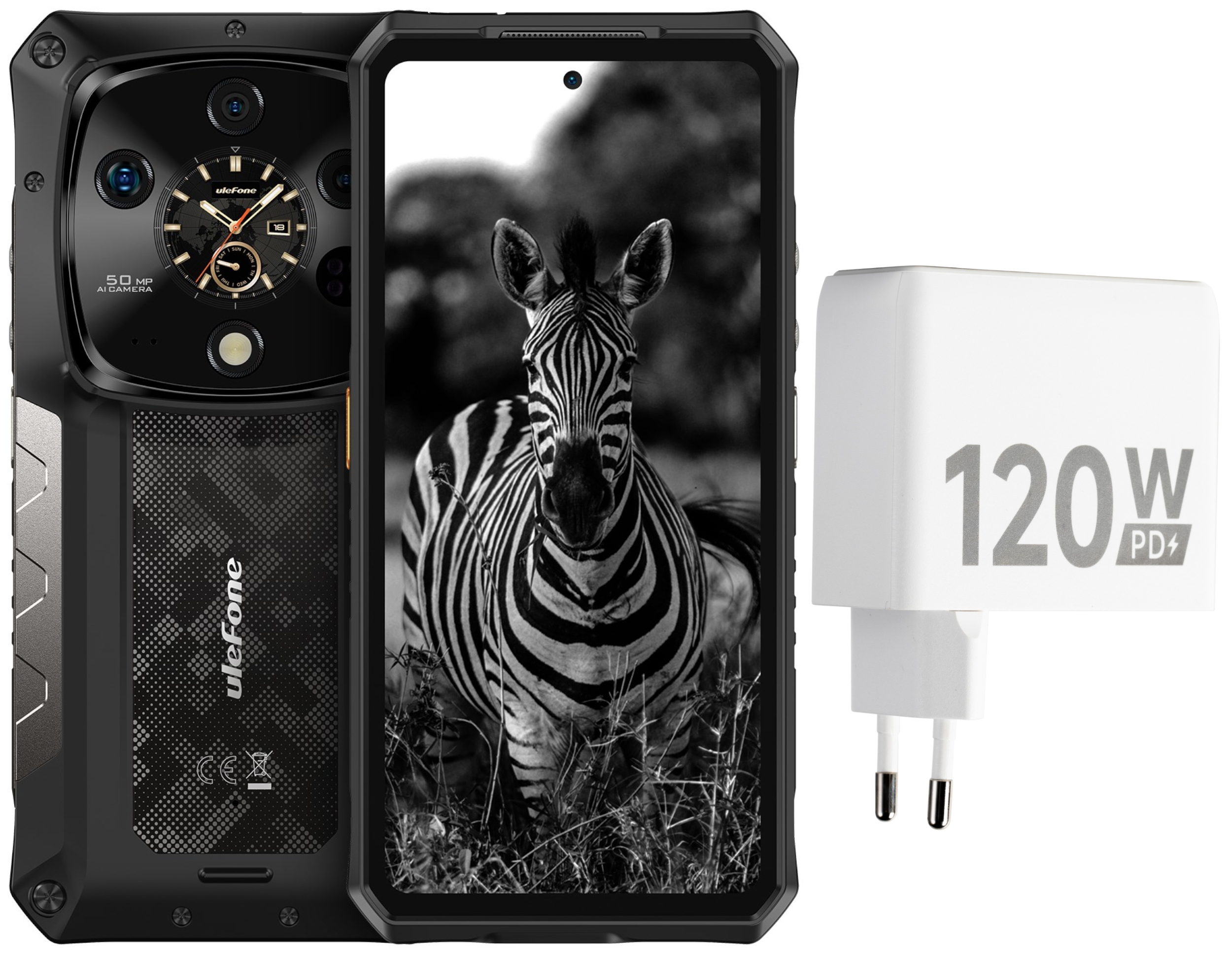 Pancerny Smartfon Ulefone Armor 28 Ultra 16GB/1TB 5G Noktowizja+ Ładowarka