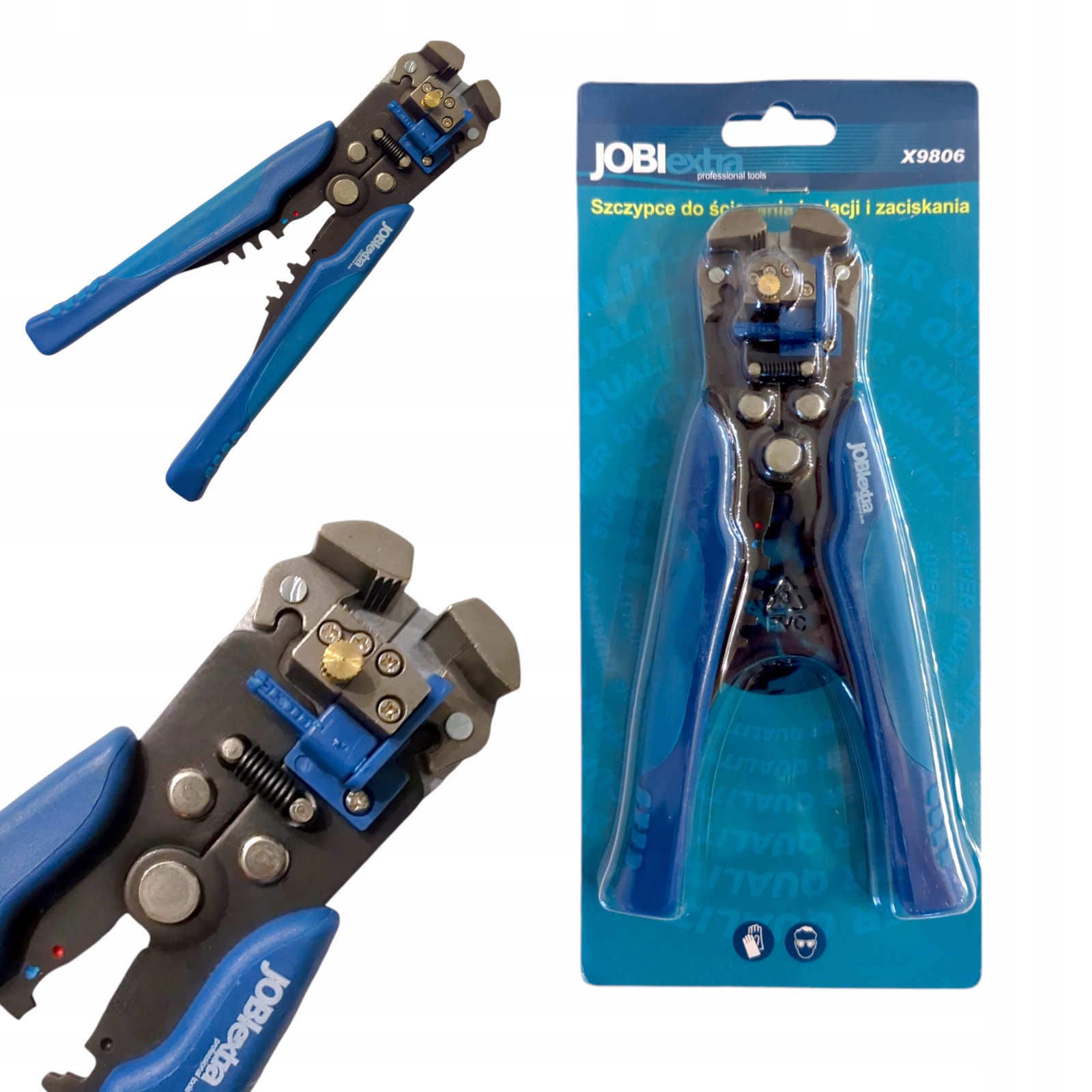SZCZYPCE DO ŚCIĄGANIA IZOLACJI automatyczny ściągacz izolacji ZACISKARKA