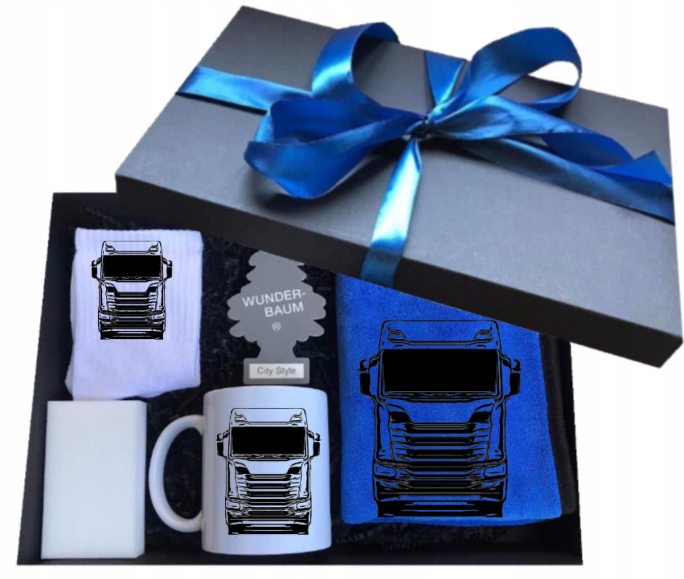 Sada pro řidiče auta Scania hrnek Narozeniny dárek