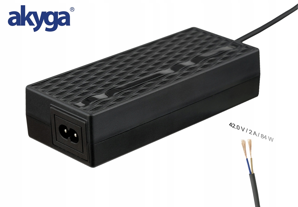 ŁADOWARKA POJAZDÓW ELEKTRYCZNYCH 42V 2A POD LUT Akumulator litowo-jonowy