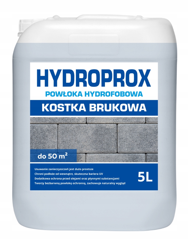 Hydroprox Hydrofobní Povlak Na Dlažební Kostky 5 L