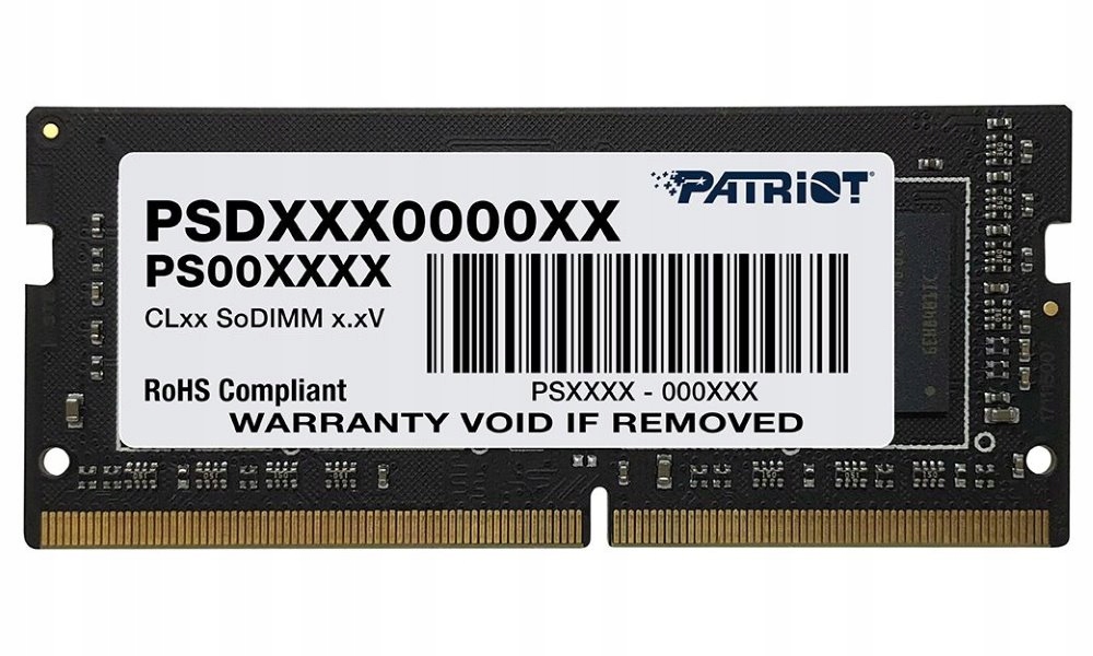 Patriot Signature 16GB DDR4 3200MHz So-dimm CL22 1,2V