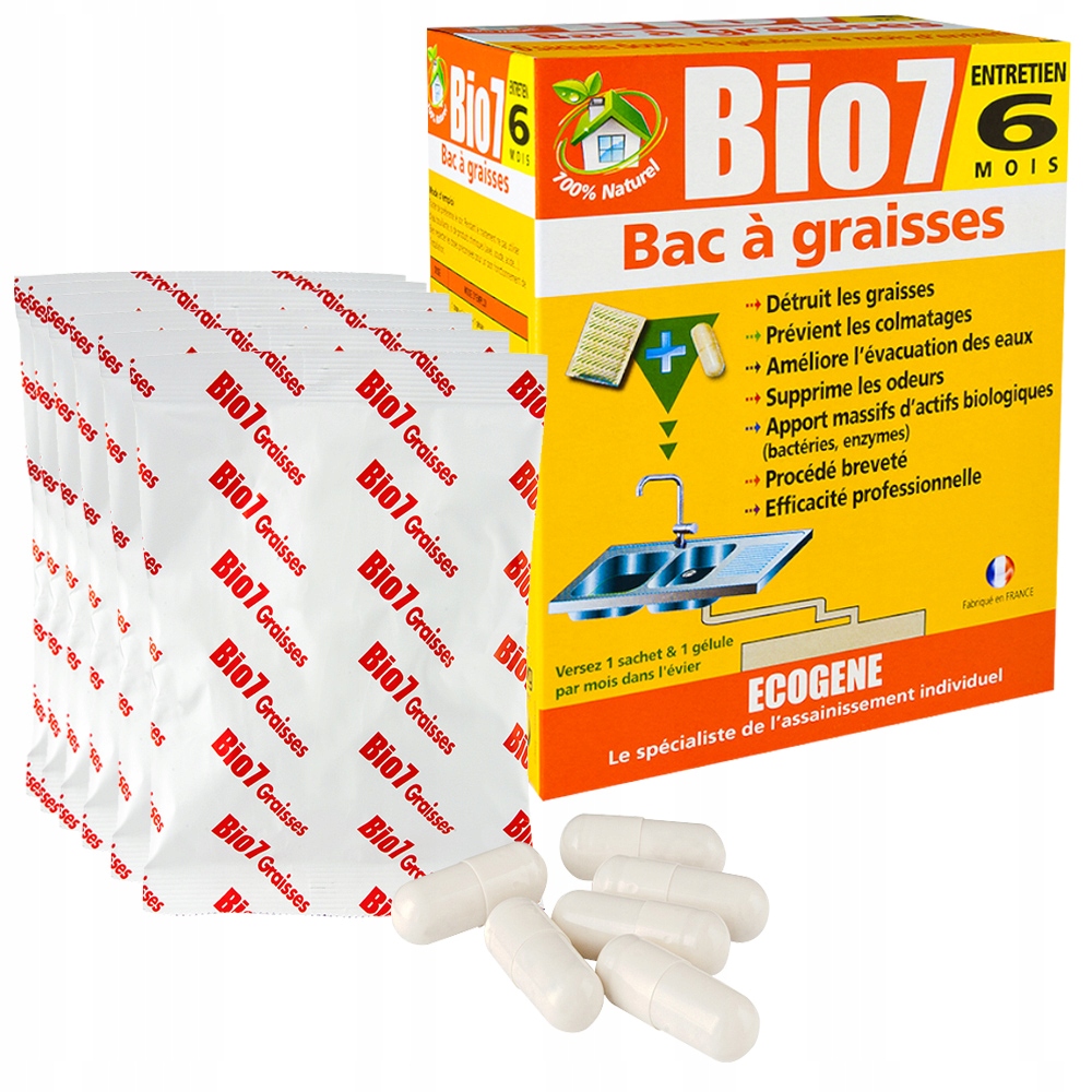 

Ecogene Bio 7 Tłuszcze Odtłuszczanie Oczyszczalni
