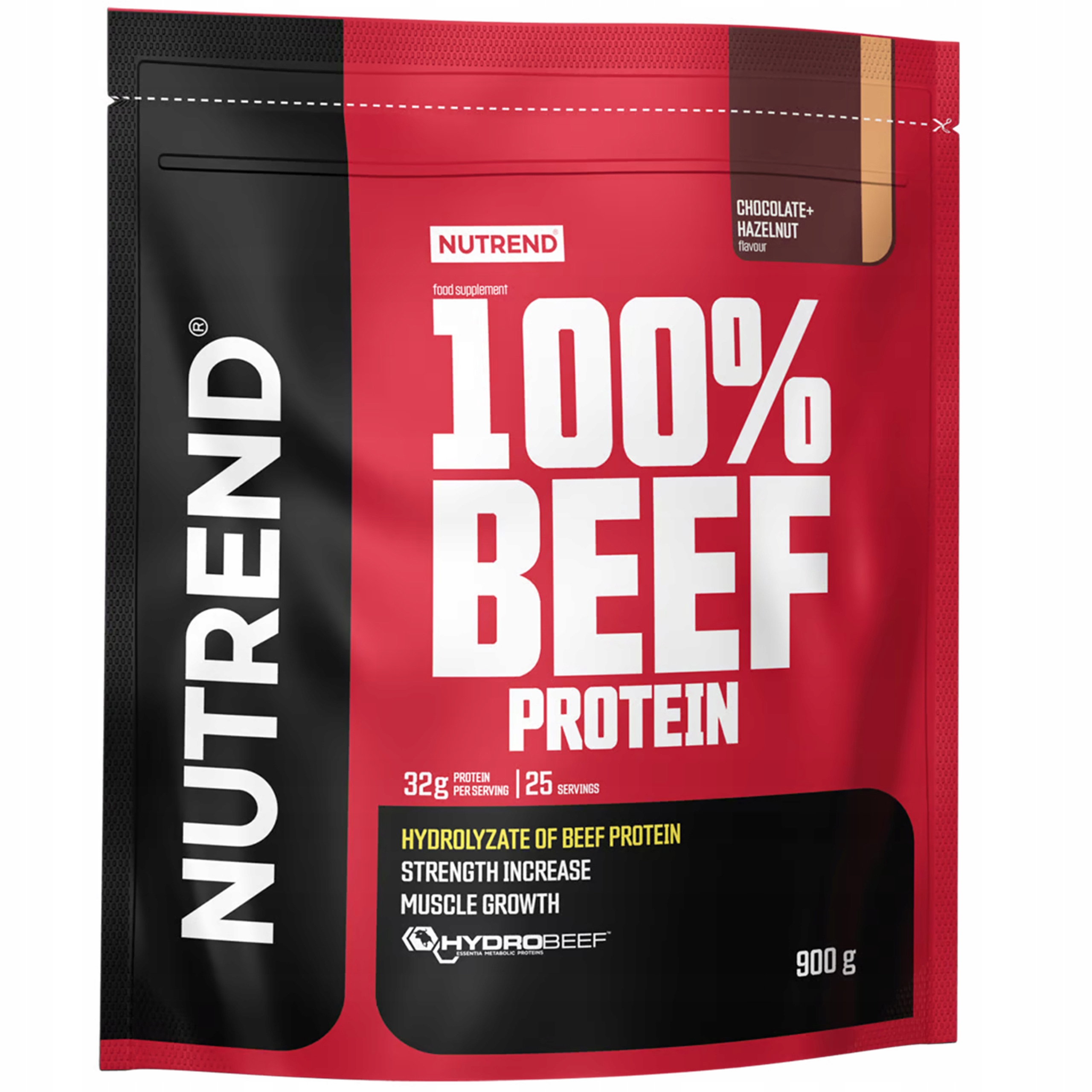 Beef Protein HydroBEEF 900 g Hovězí protein bez laktózy Čokoláda