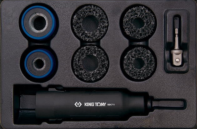 CZYSZCZENIE SRUB SZPILEK PIAST SZCZOTKA KING TONY