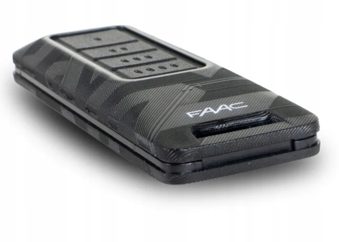Dálkový Ovladač Faac XT4 Fds Slh Lr Černý 433 868 MHz brány