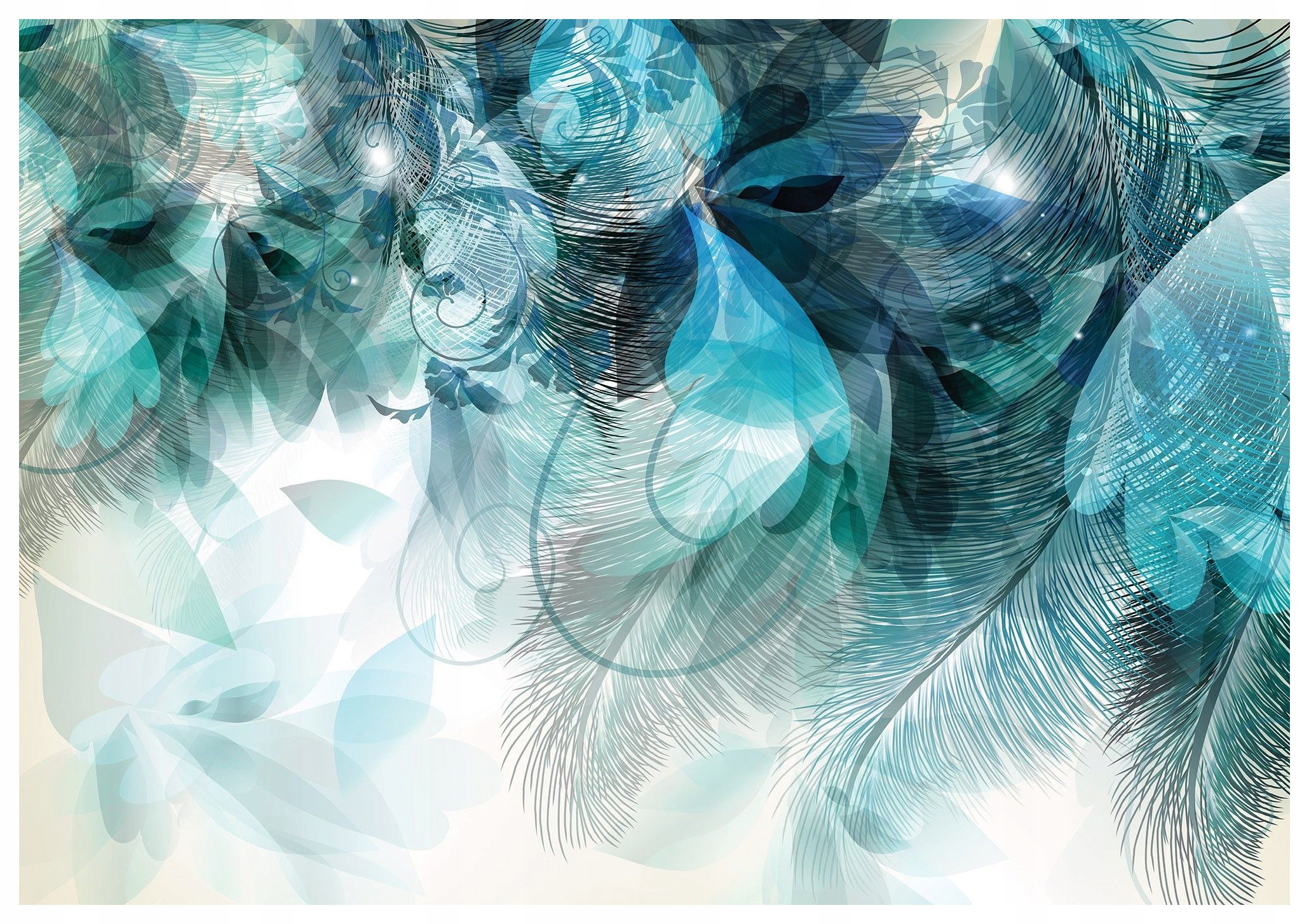 Vliesová fototapeta Pera abstrakce ve skandinávském stylu 368x280 lepidlo