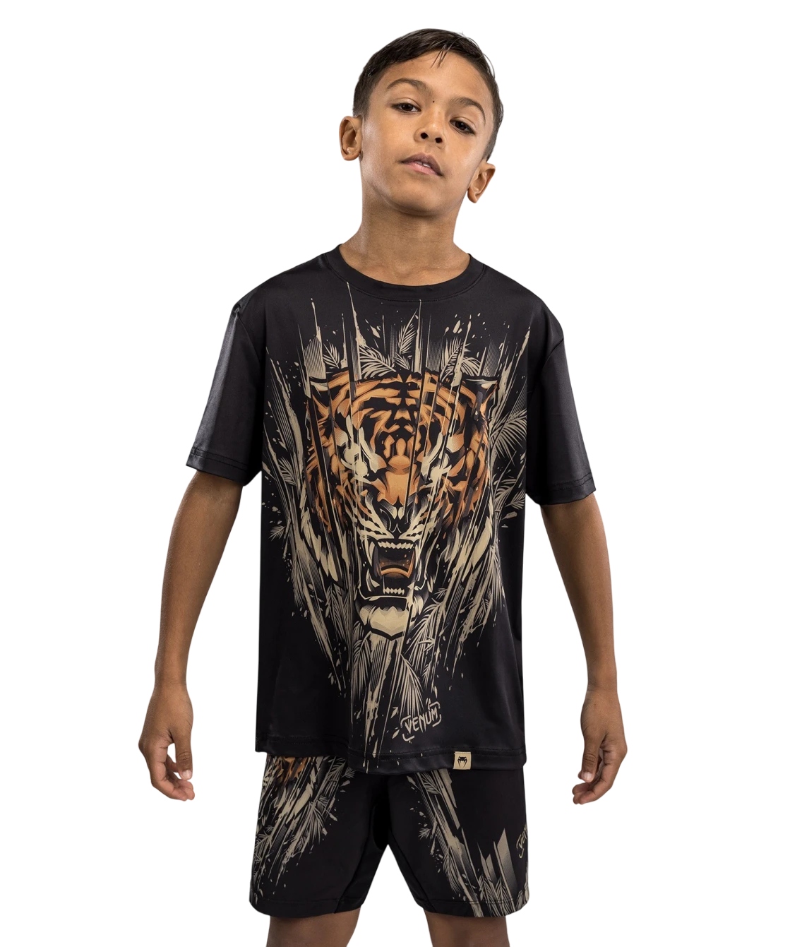 tričko pro děti dry tech venum tiger 14 Černé