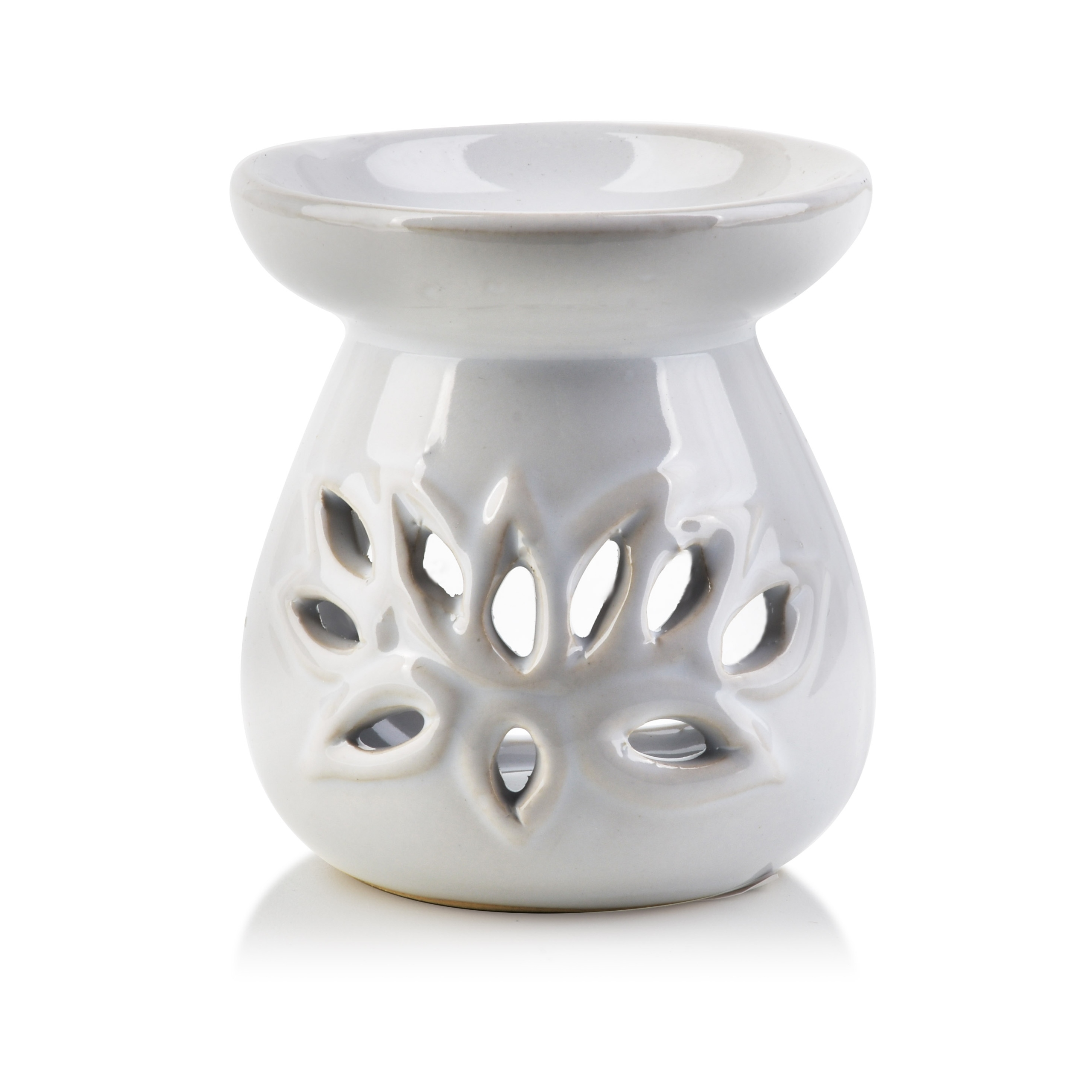 

Biały Kominek Do Wosku Na Olejki Zapachowe