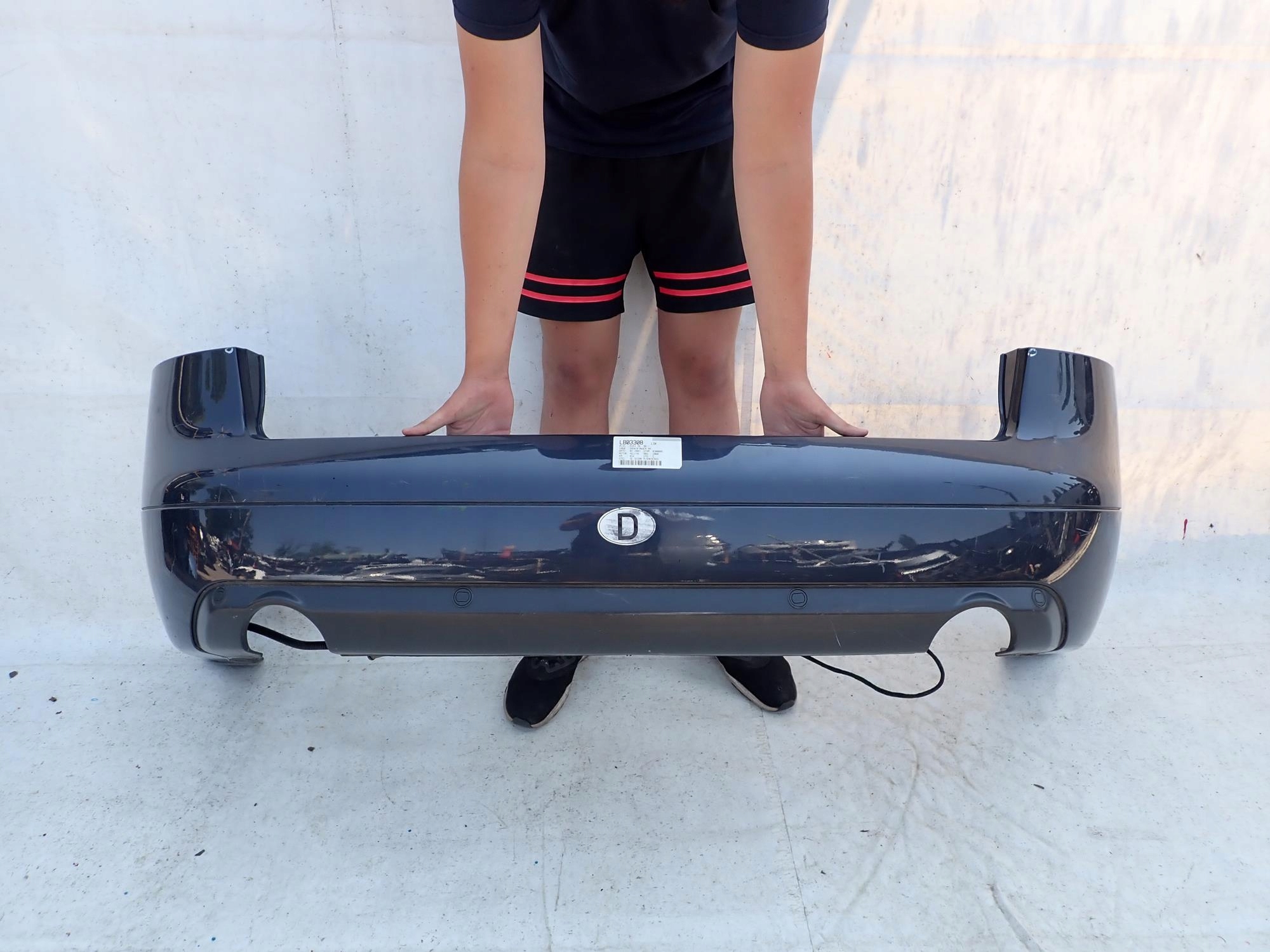 AUDI S6 C5 sedan 99-03 bumper rear part rear PDC