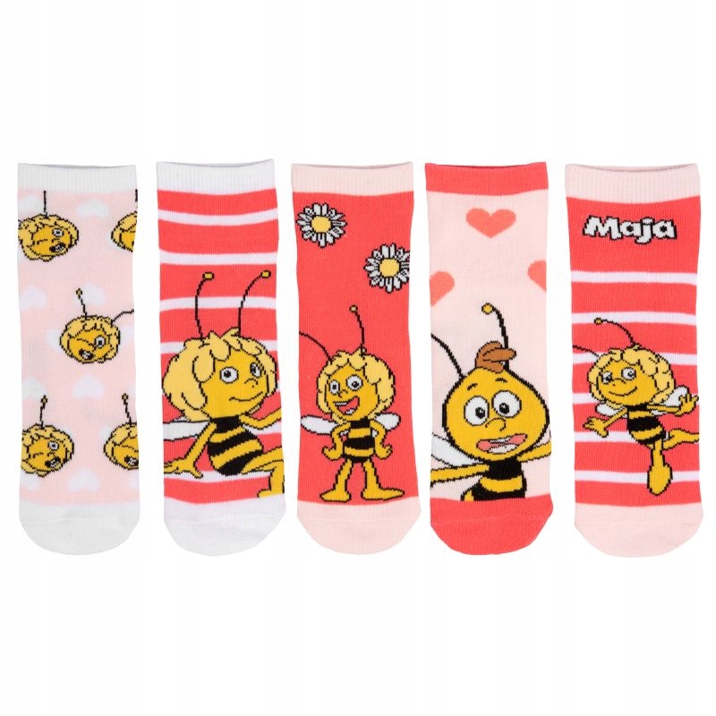 

5-Pack Skarpetki dla dziewczynki Pszczółka Maja 26