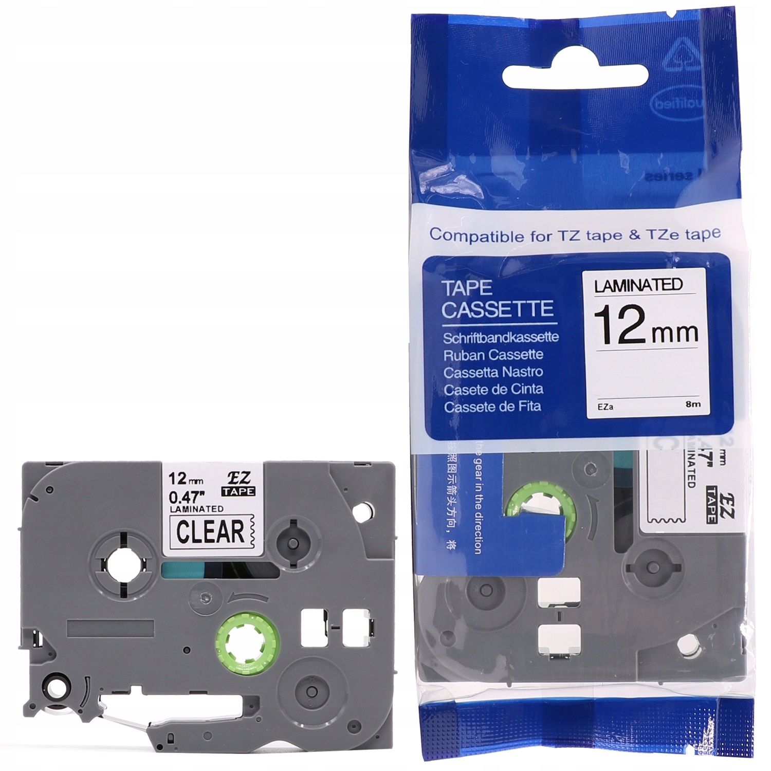 TAŚMA DO BROTHER TZe-FX232 12MM Biały FLEXI Kod producenta TZe-FX232