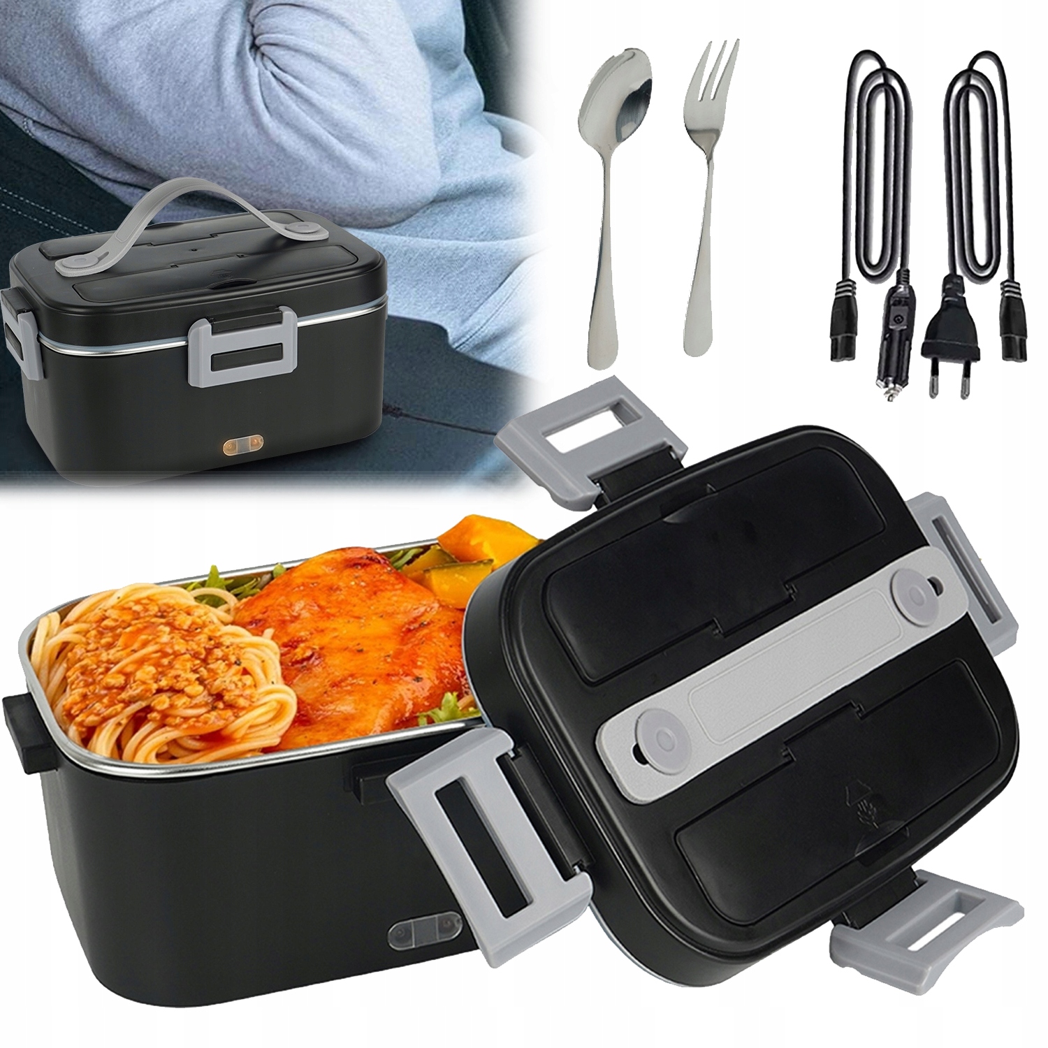 Ohřívač Oběda 1.8 L S Funkcí Konstantní Teploty Pro Školu A Práci