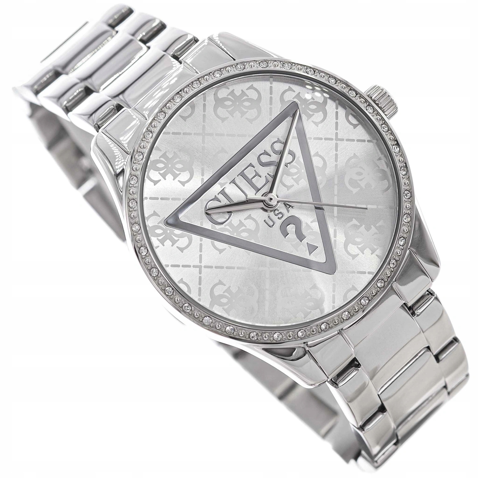 Dámské Hodinky Guess GW0987L1 Roxy Glamour Stříbrné Na Náramku