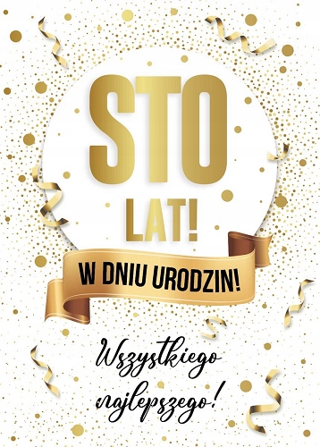 

Kartka Urodzinowa Duża Wielka XXXL Premium PCP35