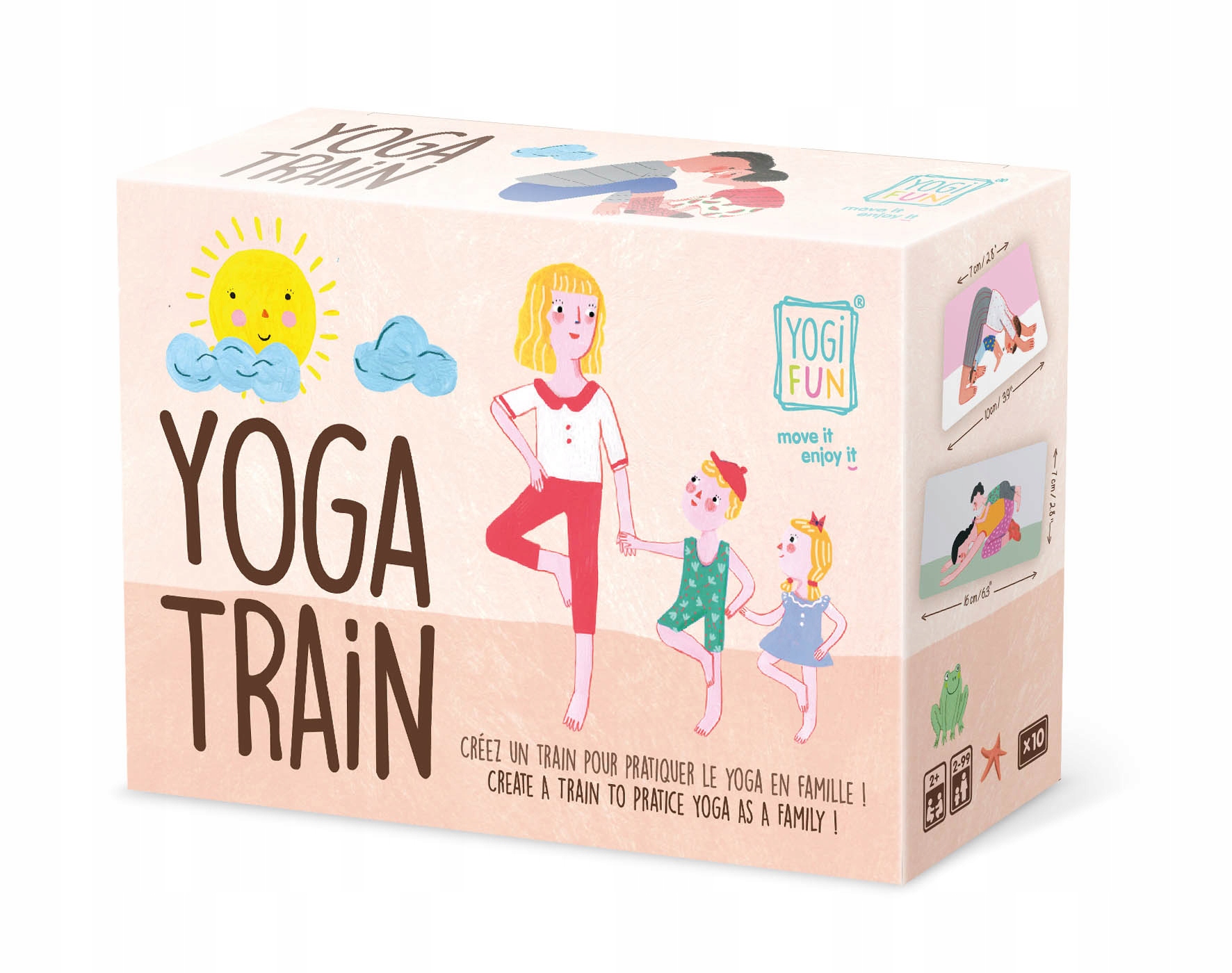 

Buki Pociąg nauka Jogi Yoga Train dla dzieci 2+
