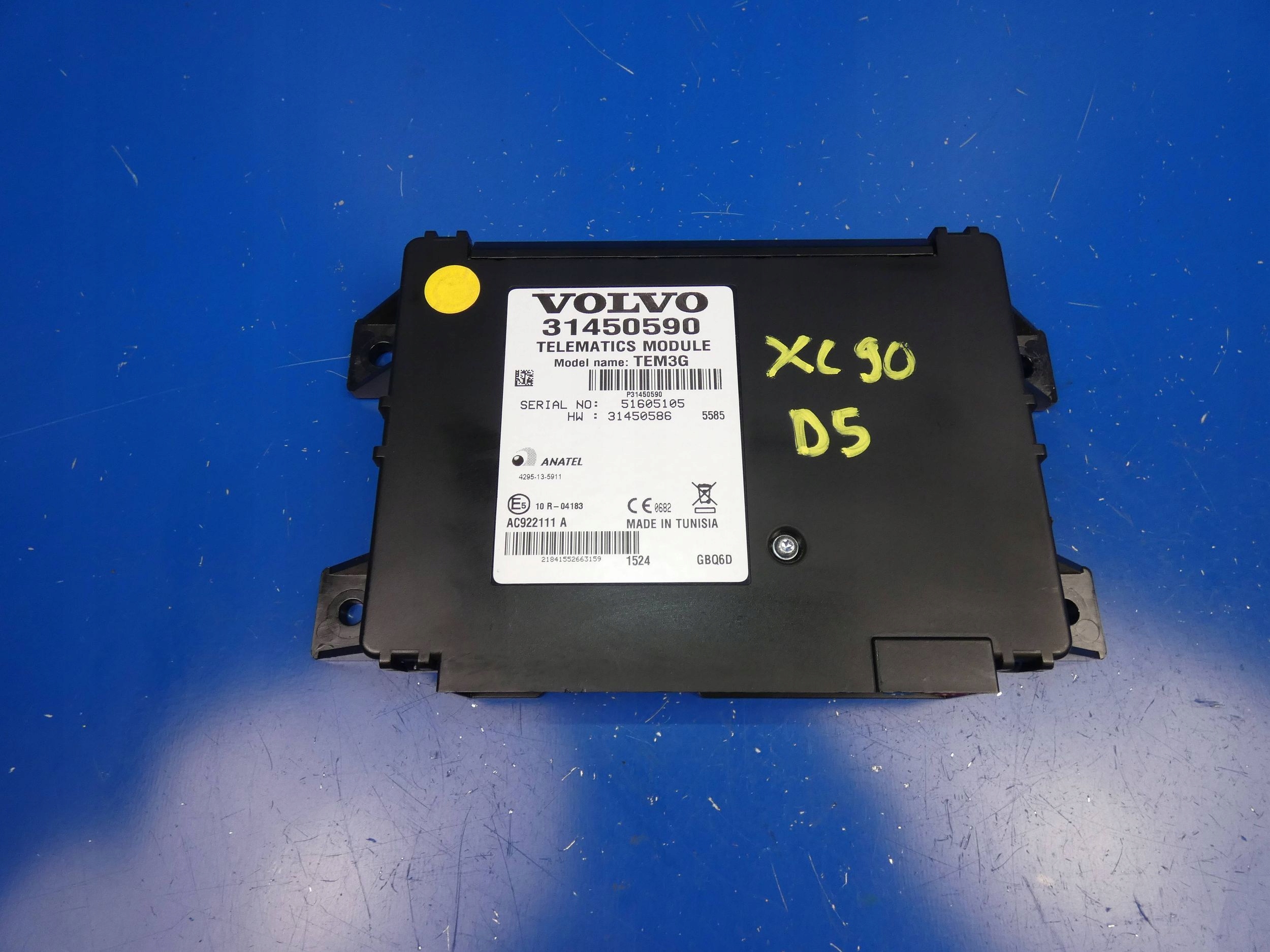 VOLVO XC90 II XC60 II V90 S90 module control unit TELEFONU