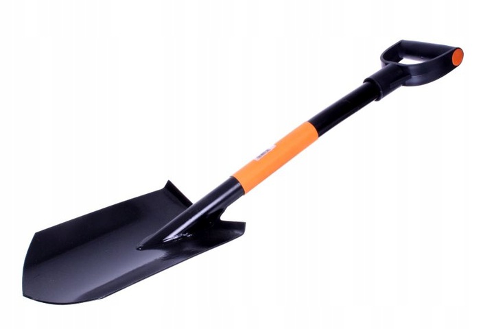 Zahradní zahradnická lopatka Univerzální lopata Kovová násada 73 cm