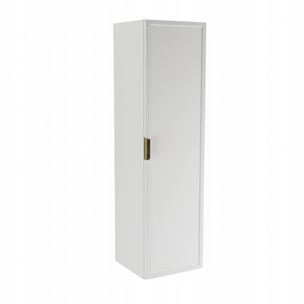 Koupelnový sloupek s policemi Bílý Roma