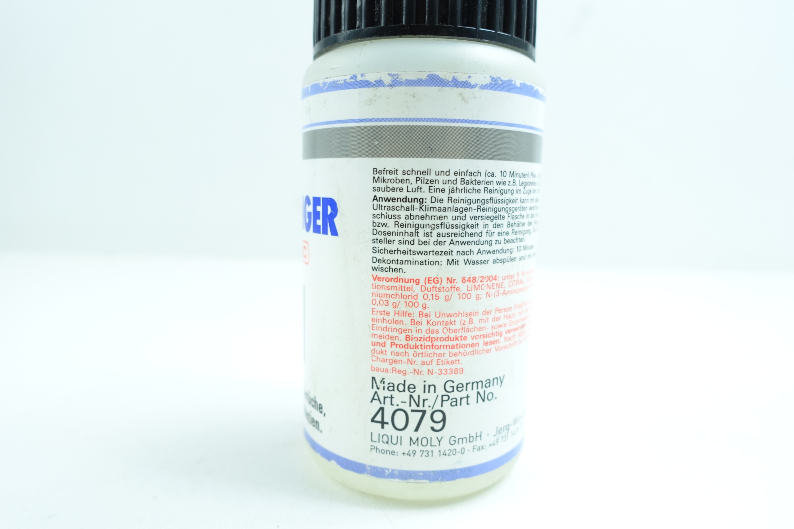 ŚRODEK DO CZYSZCZENIA KLIMATYZACJI LIQUI MOLY EAN (GTIN) 4100420040795