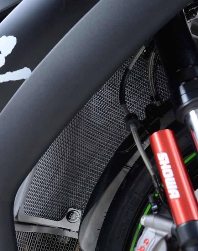 РЕШЕТКА РАДИАТОРА RG KAWASAKI ZX10R 08-20 GREEN