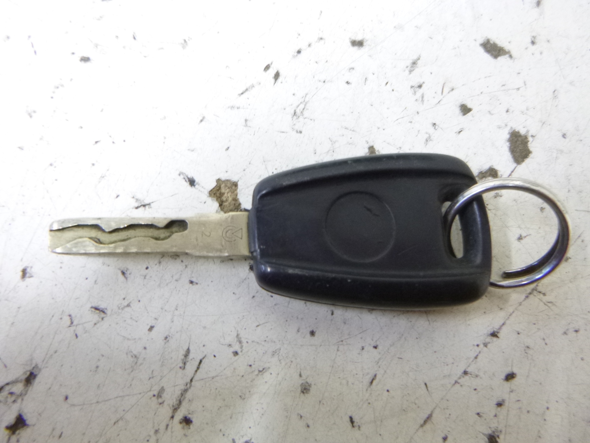 handle exterior front left + key Fiat Doblo Lift Maxi 2008r