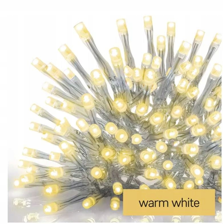 

Lampki choinkowe kurtyna sople 300LED 5m timer