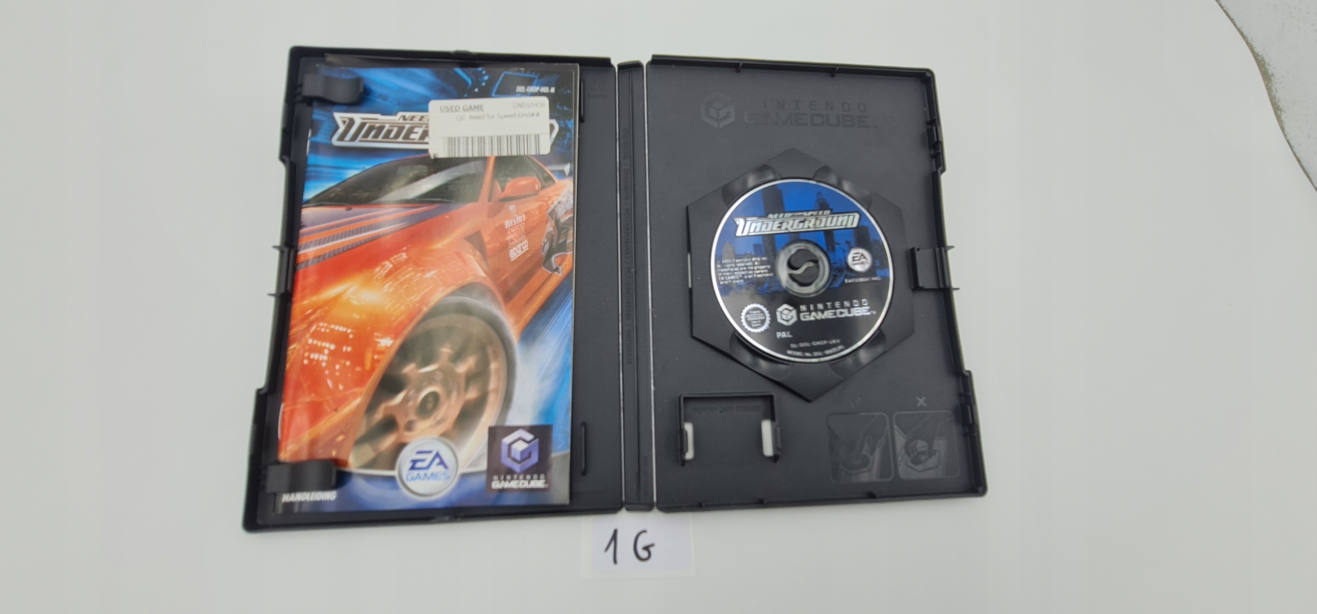 NINTENDO GAMECUBE NEED FOR SPEED UNDERGROUND Producent Nintendo