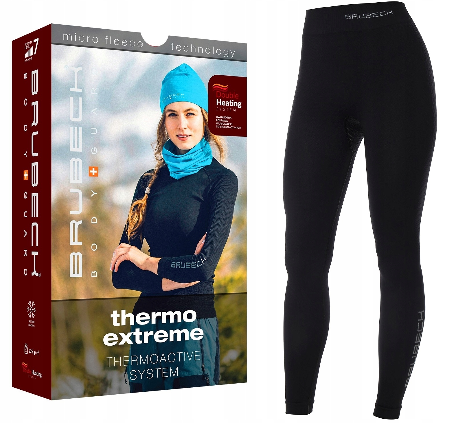Legginsy Termoaktywne Do Turystyki Trekkingu -M